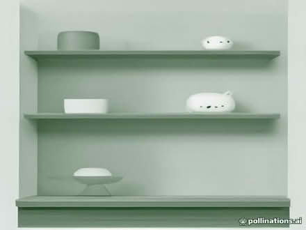 Photo of Wooden shelves with a curved edge - any condition (St Ives TR26) #1