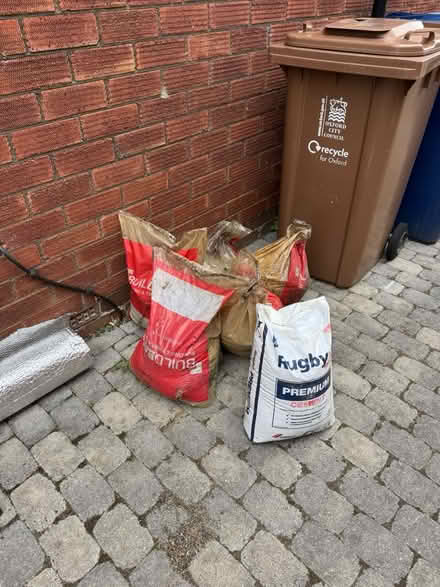 Photo of free 5 bags of ballast and bag of cement (Littlemore, OX4) #1
