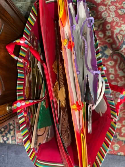 Photo of free Gift bags, bows and tissue paper (Vic Park north of Eglinton) #1