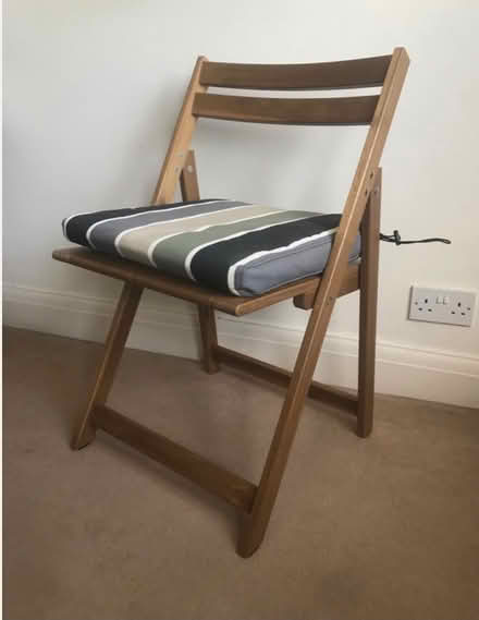 Photo of free Ikea chair with cushion (Kew TW9) #1