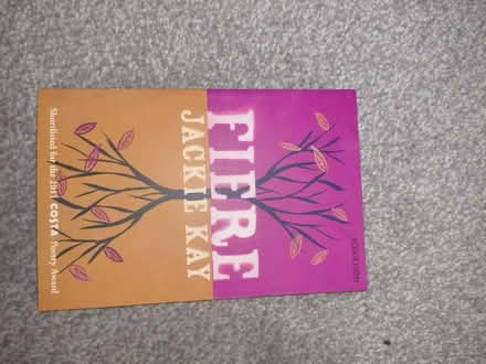 Photo of free Fiere jackie Kay poetry book (Bermondsey SE16) #1