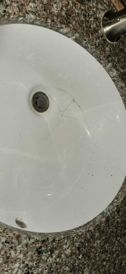 Photo of free Bathroom sink,faucet, counter top (Meriden CT) #2