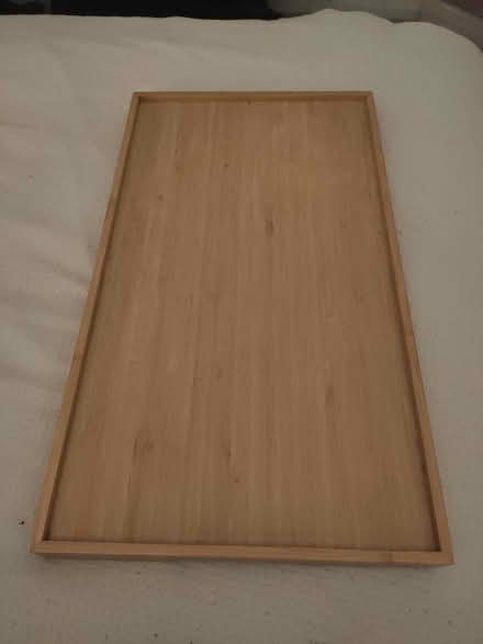 Photo of free foldable bamboo bed tray table (E10 6RH) #2