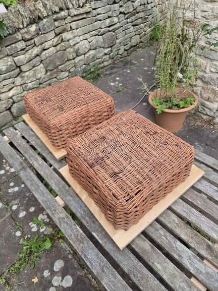 Photo of free Wicker Baskets x2 (Cashes Green GL6) #2