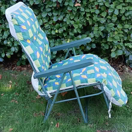Photo of free Reclining garden chair @ (Burnham) #2