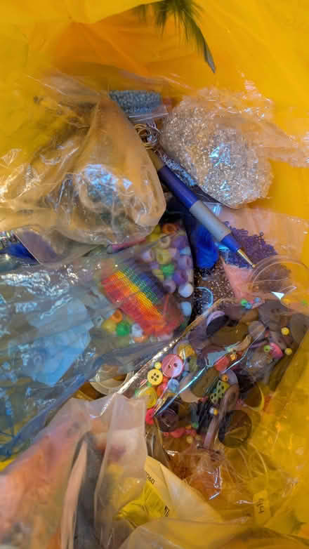 Photo of free Bag of craft bits - beads, buttons and more (Staple Hill BS16) #1