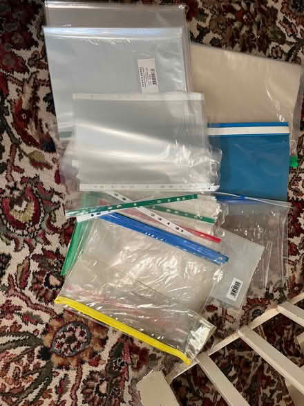 Photo of free Assorted plastic wallets (Draycott GL11) #1