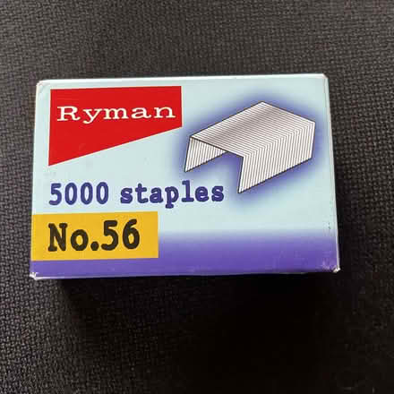 Photo of free Box 5000 No 56 staples (Barleybank G66) #1