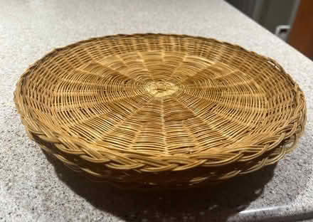 Photo of free Wicker plates (07950) #3