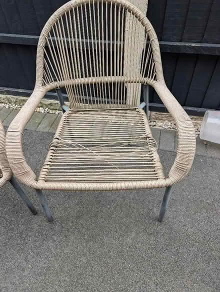 Photo of free Rattan garden chairs (Gregson Lane PR5) #2