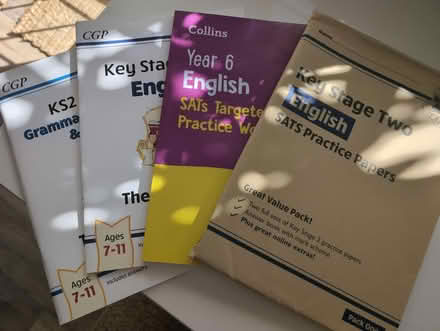Photo of free Selection of key stage 2/year 6 practice papers and books. (Long Melford CO10) #2