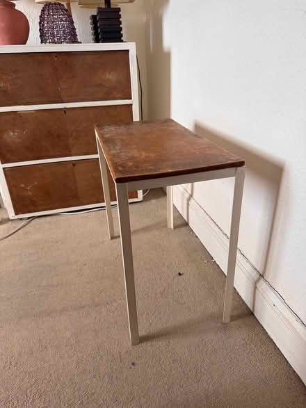 Photo of free Metal Table (Whitchurch) #3