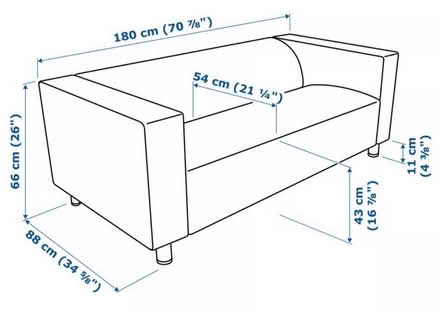 Photo of free IKEA Kipplan 2 seater sofa (Ladywell SE4) #4