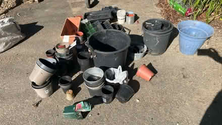 Photo of free Plastic Plant Pots (Bramshaw SO43) #1