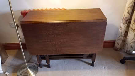 Photo of free Drop leaf dining table (Fishpool Valley HR6) #2