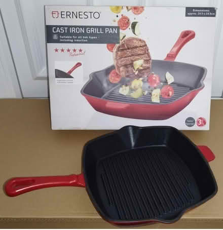 Photo of free Cast Iron Grill Pan (Aldershot, GU12) #1