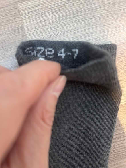 Photo of free 5 pairs new M&S grey school socks size 4-7 (Hampton Hill TW11) #2
