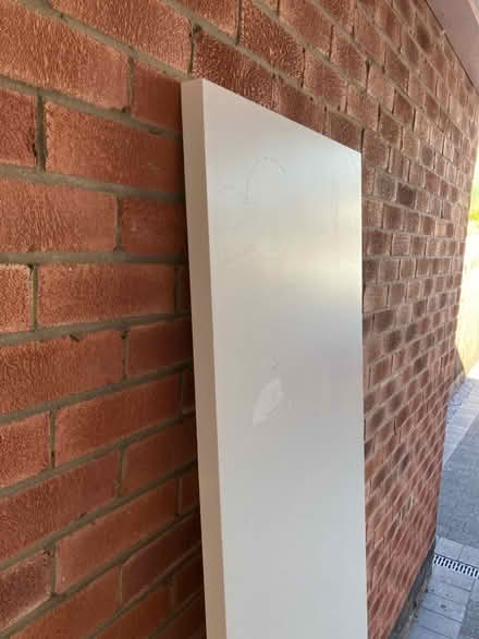 Photo of free White IKEA table top (Loughborough LE11) #2