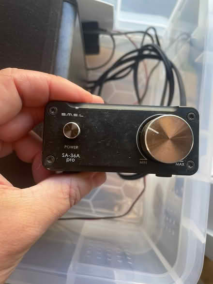 Photo of free JVC bookshelf speakers & micro amp (Hassocks BN6) #1