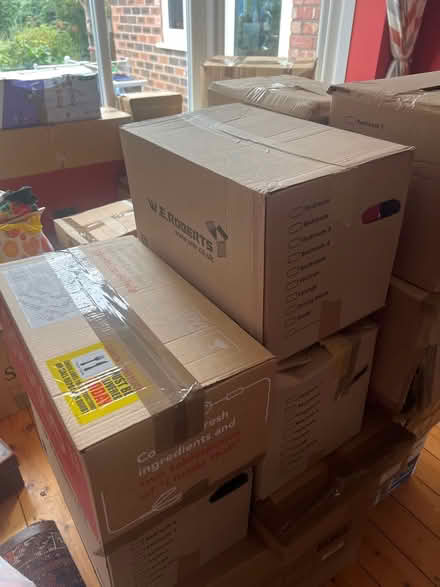 Photo of free Boxes and bubble wrap (Whalley range M16) #2