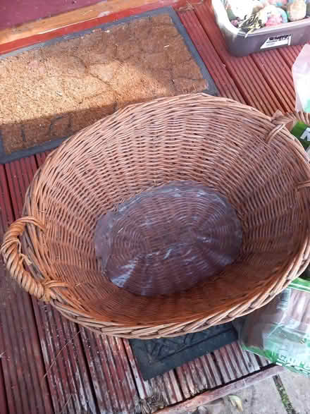 Photo of free Wicker log basket (Rustington) #1