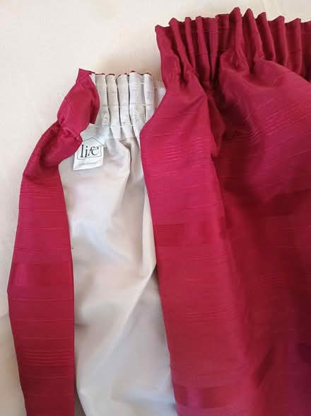Photo of free Two pairs of red curtains (Headington OX3 7) #2