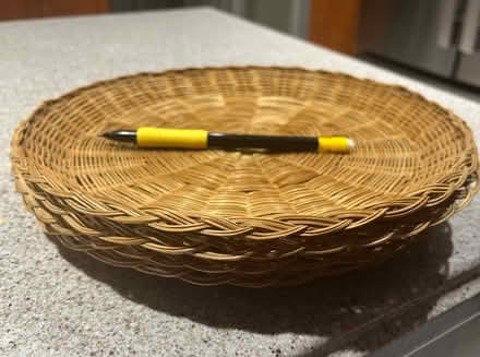 Photo of free Wicker plates (07950) #1