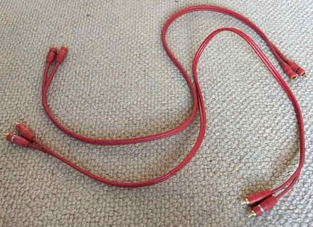 Photo of free Stereo audio cables (Corstorphine EH12) #1