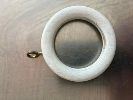 Photo of free Bag of wooden Curtain rings (Redbourn AL3) #2