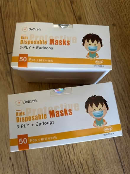 Photo of free Child Face Masks for Hospital etc (Lower Sunbury TW16) #1