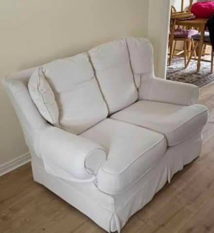 Photo of free 2 X 2 small sofas (Pakenham IP31) #1