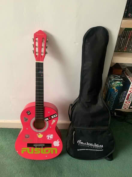 Photo of free Child’s guitar with case (Clayton-Le-Woods, PR25) #1