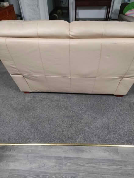 Photo of free Cream two seater settee (Penrith CA11) #2