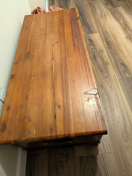 Photo of free Large wooden chest (Vienna Hunter Mill) #3