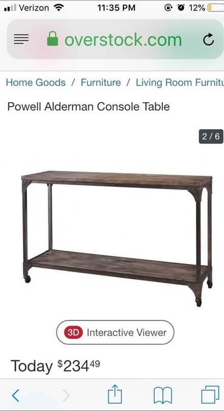 Photo of free Console table (WestEnd (Alameda)) #2