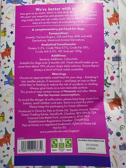 Photo of free Dog biscuits (Borehamwood, WD6) #2