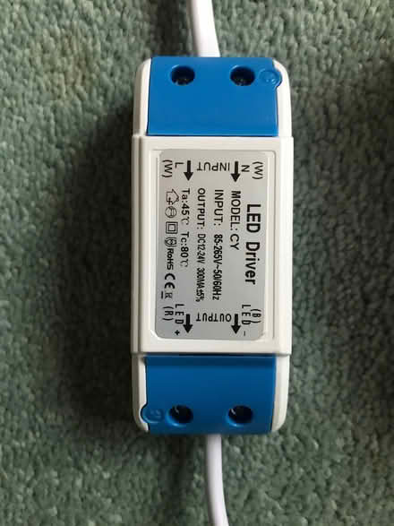 Photo of free led light with driver and plug (Sockbridge CA10) #2