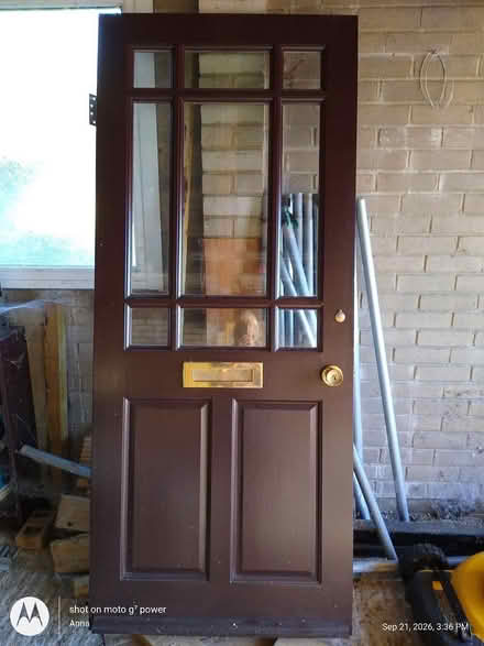 Photo of free WOODEN front door with keys (MK19) #1