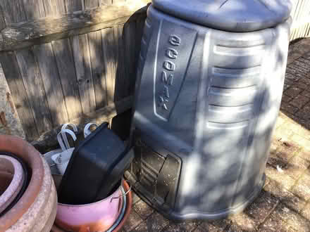 Photo of free Compost bin & assortment of pots (Bearton SG5) #2