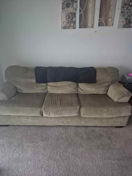 Photo of free couch chair with ottoman (Urbandale iowa) #1