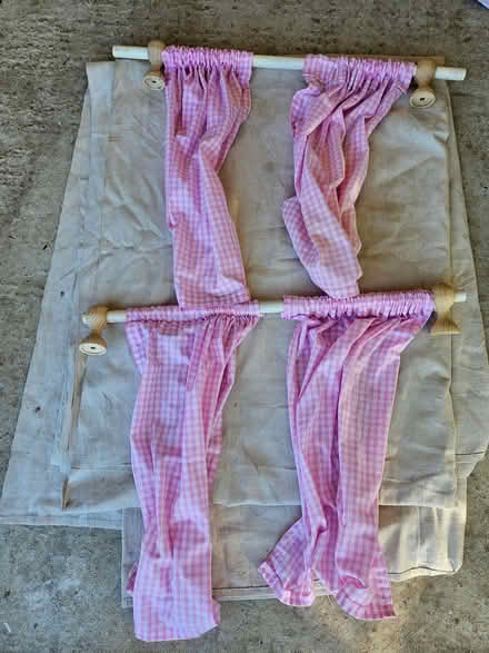 Photo of free Wendy house curtains (Binfield Heath RG9) #1