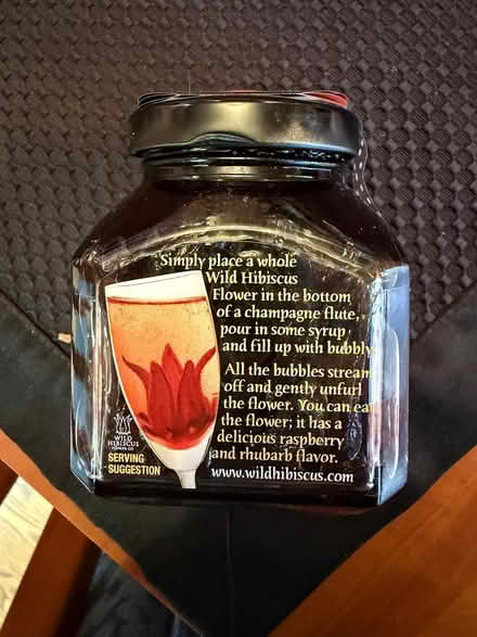 Photo of free hibiscus flowers in syrup (White Oaks area of San Carlos) #3