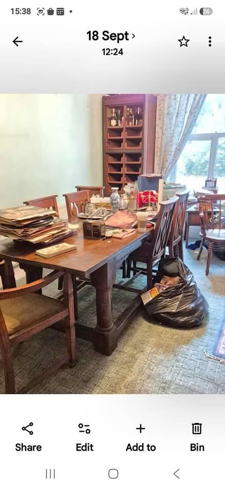 Photo of free Refectory table + haberdashery unit (NE24 Blyth) #1