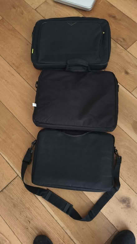 Photo of free 3 x black laptop bags SE25 (South Norwood SE25) #1