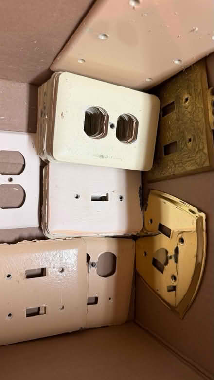 Photo of free Assorted Metal Outlet/Switch Covers (White Oak MD) #1