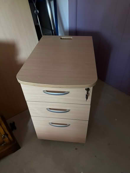 Photo of free Desk top & one set of desk drawers (West Camel BA22) #1
