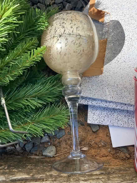 Photo of free Giant glass about 12 inches tall (Foothill Boulevard Cupertino) #1