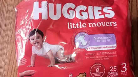 Photo of free Huggies Little Movers size 3 (Prospect and Stearns Bartlet) #1