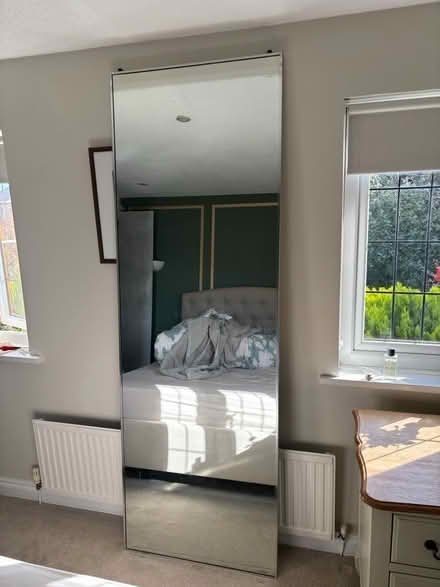 Photo of free Mirrored wardrobe doors (Hightown L38, Sefton) #1