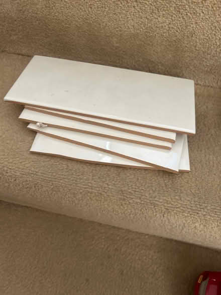 Photo of free White tiles (KT3 new malden) #1